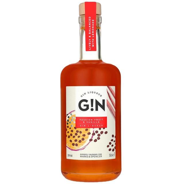 M&S Passion Fruit & Vanilla Gin Liqueur