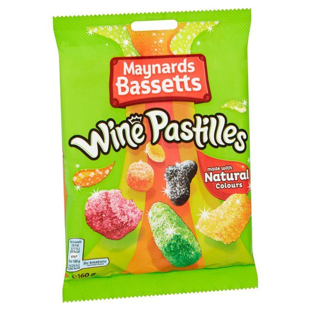 Maynards Bassetts Wine Pastilles Sweets Bag