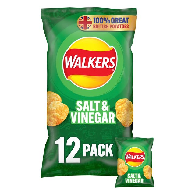 Walkers Salt & Vinegar Multipack Crisps