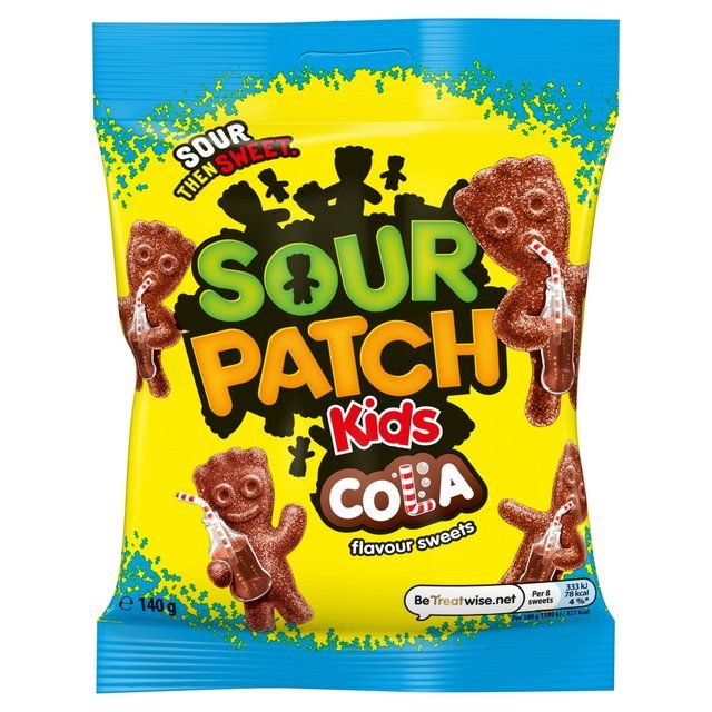 Sour Patch Kids Cola Flavour Sweets Bag Food Cupboard M&S Default Title  