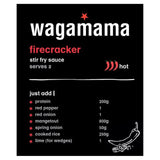 Wagamama Firecracker Stir Fry Sauce Food Cupboard M&S   