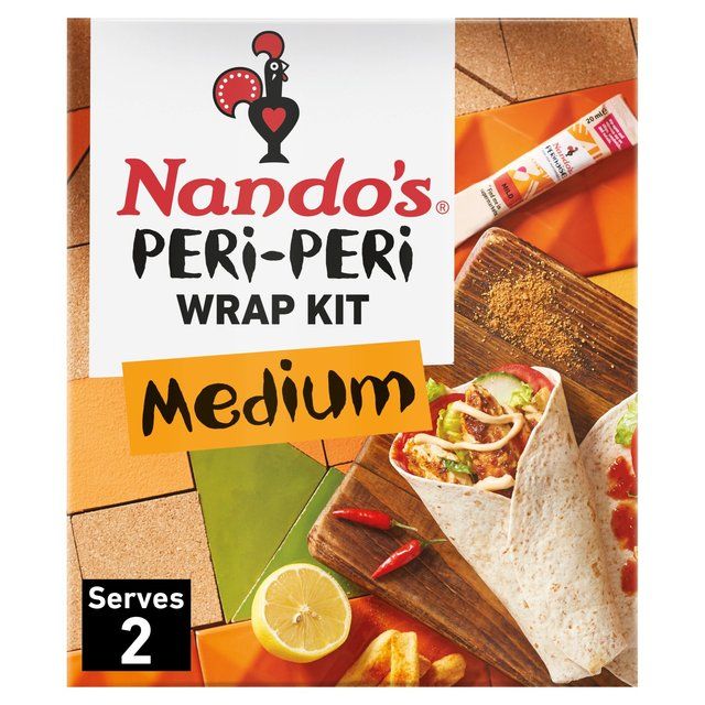 Nando's Wrap Kit Medium Meal Kit