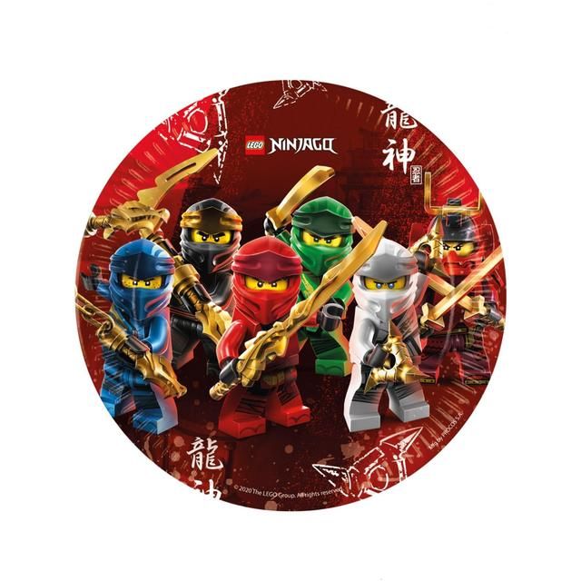 Lego Ninjago Paper Plates 23cm