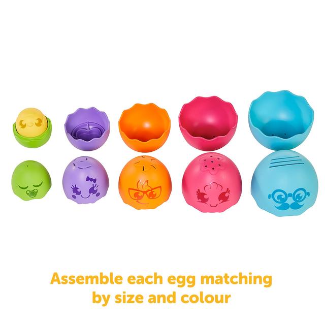 TOMY Toomies Hide & Squeak Nesting Eggs Toys & Kid's Zone M&S   