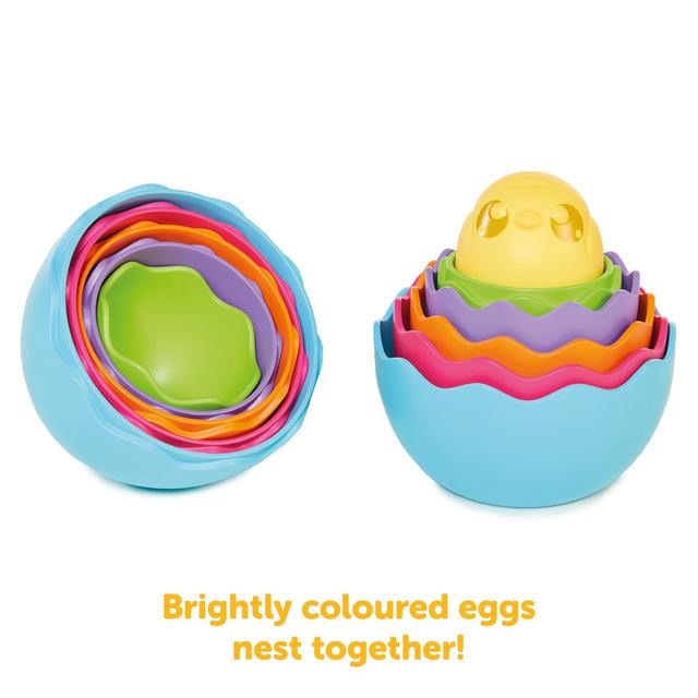 TOMY Toomies Hide & Squeak Nesting Eggs Toys & Kid's Zone M&S   