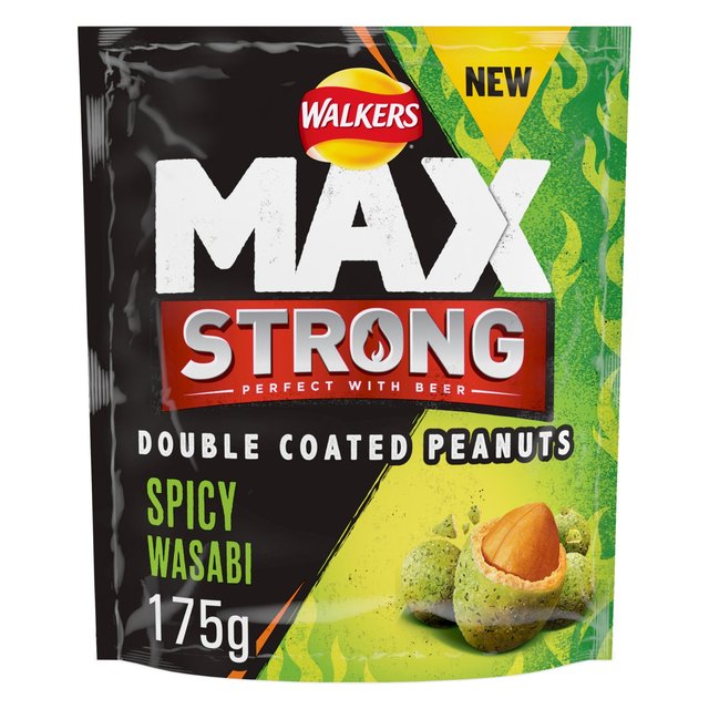 Walkers Max Strong Nuts Wasabi Crisps, Nuts & Snacking Fruit M&S   