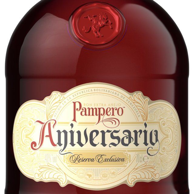 Pampero Aniversario Golden Rum Liqueurs and Spirits M&S   