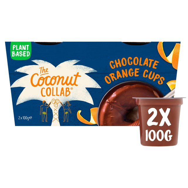 The Coconut Collab Dairy Free Chocolate Orange Cups GOODS M&S Default Title  