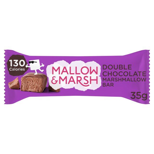 Mallow & Marsh Double Chocolate Marshmallow Bar   35g