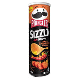 Pringles Sizzl'n Spicy Chorizo Crisps GOODS M&S   