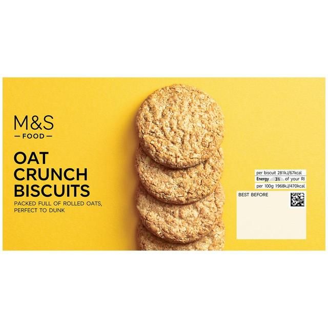 M&S Oat Crunch Biscuits Food Cupboard M&S Default Title  