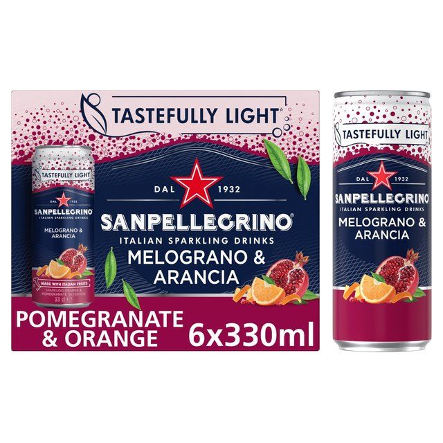 San Pellegrino Pomegranate & Orange