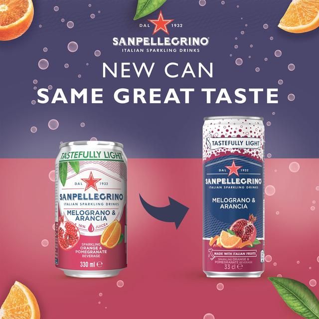 San Pellegrino Pomegranate & Orange