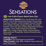 Sensations Lime & Pickle Sharing Naan Chips Crisps, Nuts & Snacking Fruit M&S   