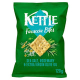 KETTLE Rosemary & Extra Virgin Olive Oil Focaccia Bites Biscuits, Crackers & Bread M&S Default Title  