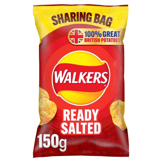 Walkers Ready Salted Sharing Crisps GOODS ASDA   