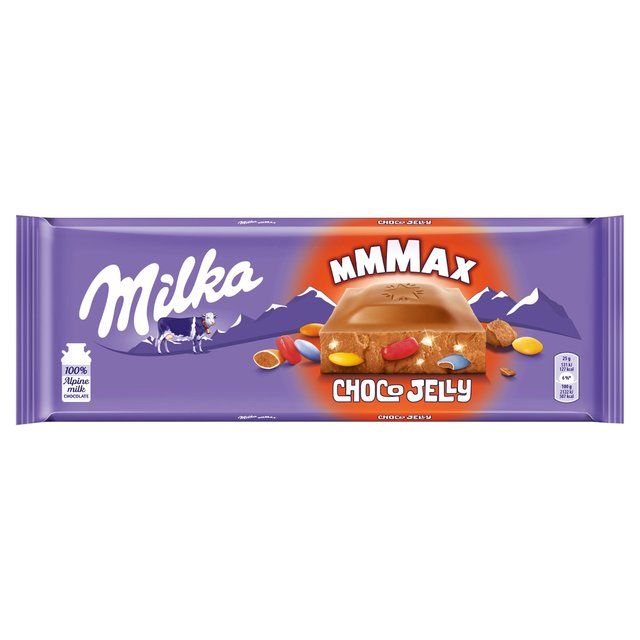 Milka Mmmax Choco Jelly Chocolate Bar