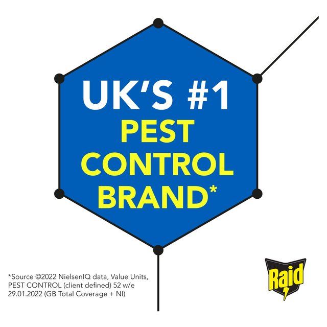 Raid Plant Based Fly, Wasp & Mosquito Killer Aerosol Spray General Household M&S   