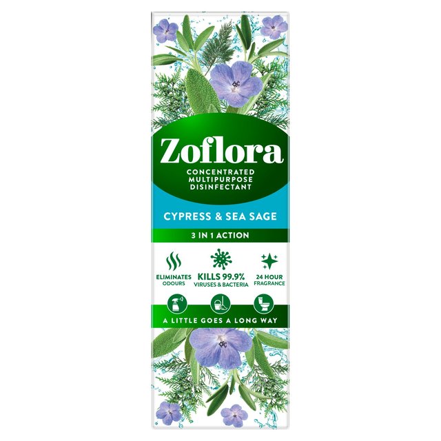 Zoflora Cypress & Sea Sage Concentrated Disinfectant GOODS M&S Default Title  