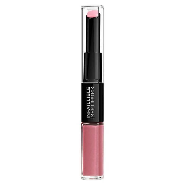 L'Oreal Paris Infallible 24HR 2 Step Lipstick 125 Born to Blush