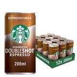 Starbucks Doubleshot Espresso, 12 x 200ml GOODS Costco UK   
