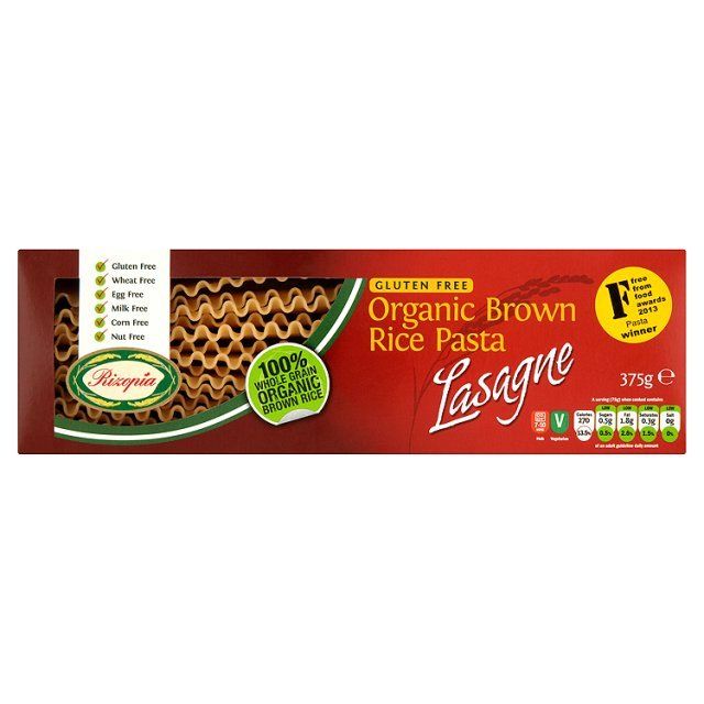 Rizopia Free From Organic Brown Rice Lasagne Pasta