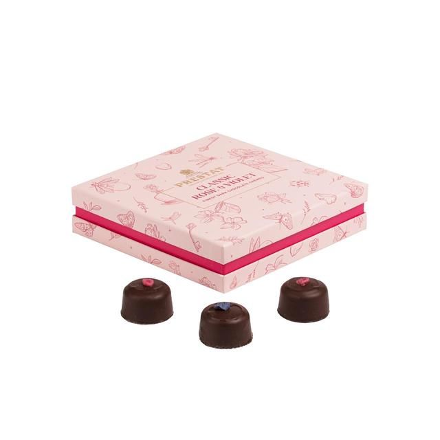 Prestat Rose & Violet Chocolate Cremes   135g