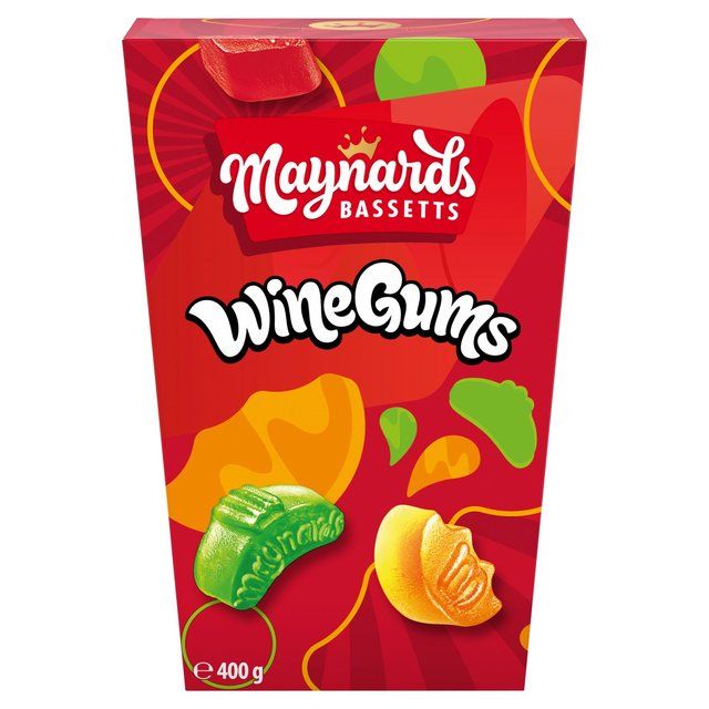 Maynards Bassetts Wine Gums Sweets Carton