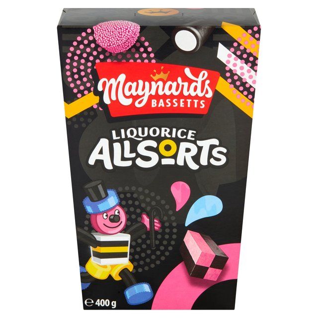 Maynards Bassetts Liquorice Allsorts Sweets Carton   350g