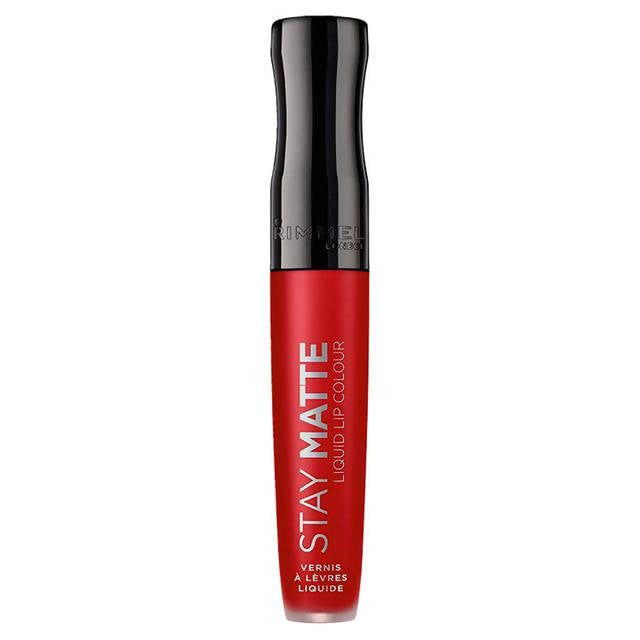 Rimmel London Stay Matte Liquid Lip Colour 500 Fire Starter 5.5ml All Sainsburys   