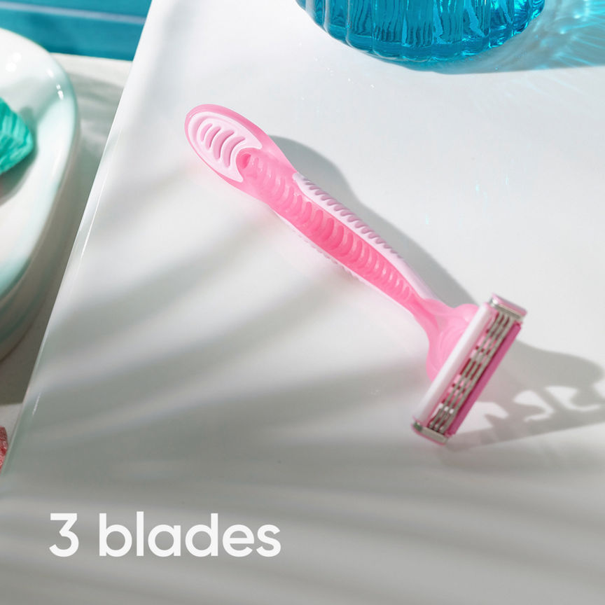 Venus 3 Blade Disposable Razors 4 Pack Women's Toiletries ASDA   