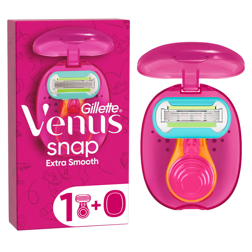 Venus Extra Smooth Snap Razor - 1 Blade Women's Toiletries ASDA   