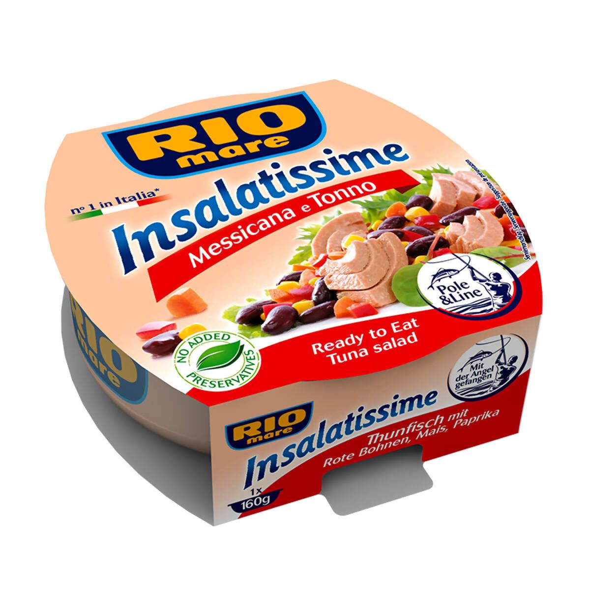 Rio Mare Insalatissime Mexican Style Tuna Salad, 4 x 160g Spreads & Condiments Costco UK