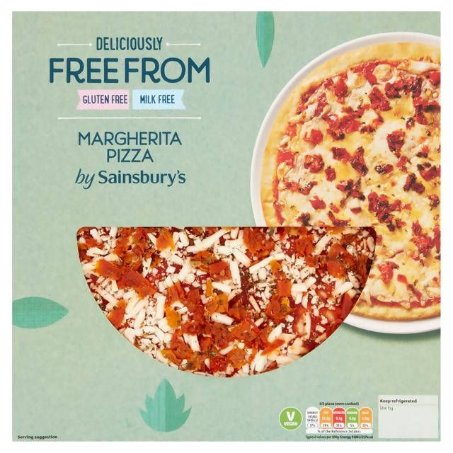 Sainsbury's Deliciously Free From Vegan Margherita Pizza 330g