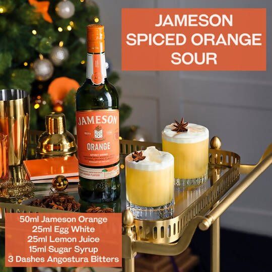 Jameson Orange Irish Whiskey, 70cl 30% ABV