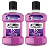 Listerine Total Care 10-in-1 Mouthwash, 2 x 1L Oral Care Costco UK