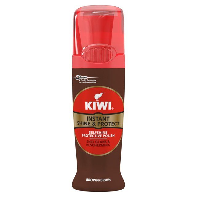 Kiwi Shoe Instant Shine & Protect Brown