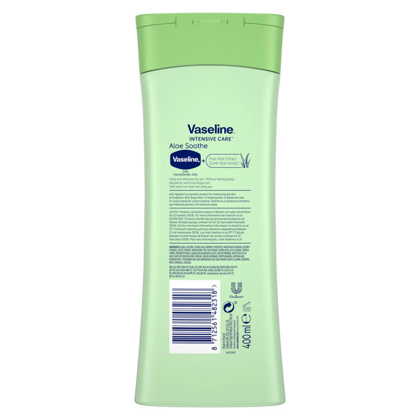 Vaseline Intensive Care Aloe Soothe Body Lotion GOODS ASDA   