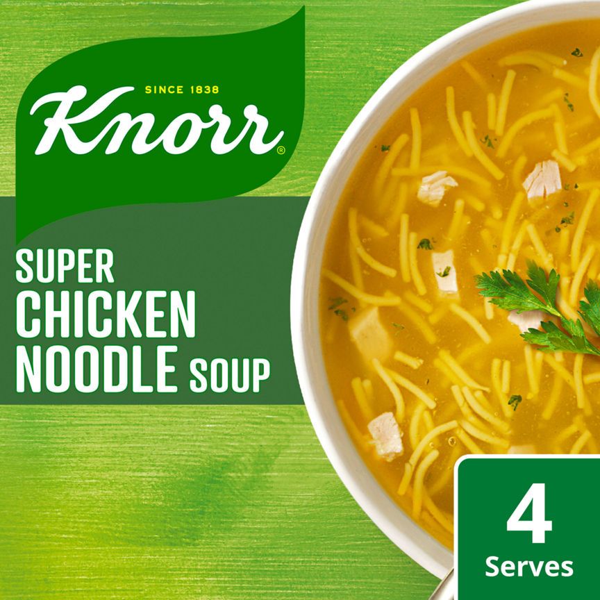 Knorr Super Chicken Noodle Dry Soup Rice, Pasta & Noodles ASDA   