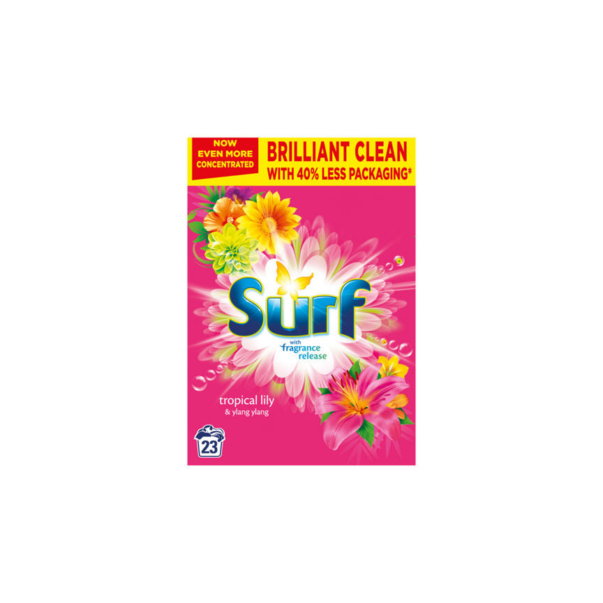 Surf Tropical Lily & Ylang-Ylang Laundry Powder GOODS ASDA   