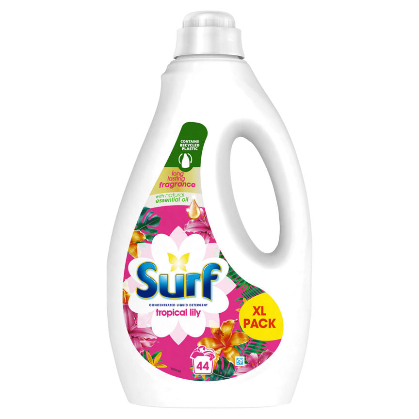 Surf Tropical Lily Concentrated Liquid Laundry Detergent 44 Washes