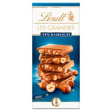 Lindt Les Grandes Milk Chocolate Hazelnut Bar 150g GOODS Sainsburys   