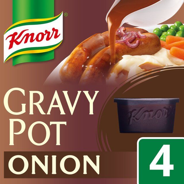 Knorr 4 Onion Gravy Pot Cooking Ingredients & Oils M&S Default Title  