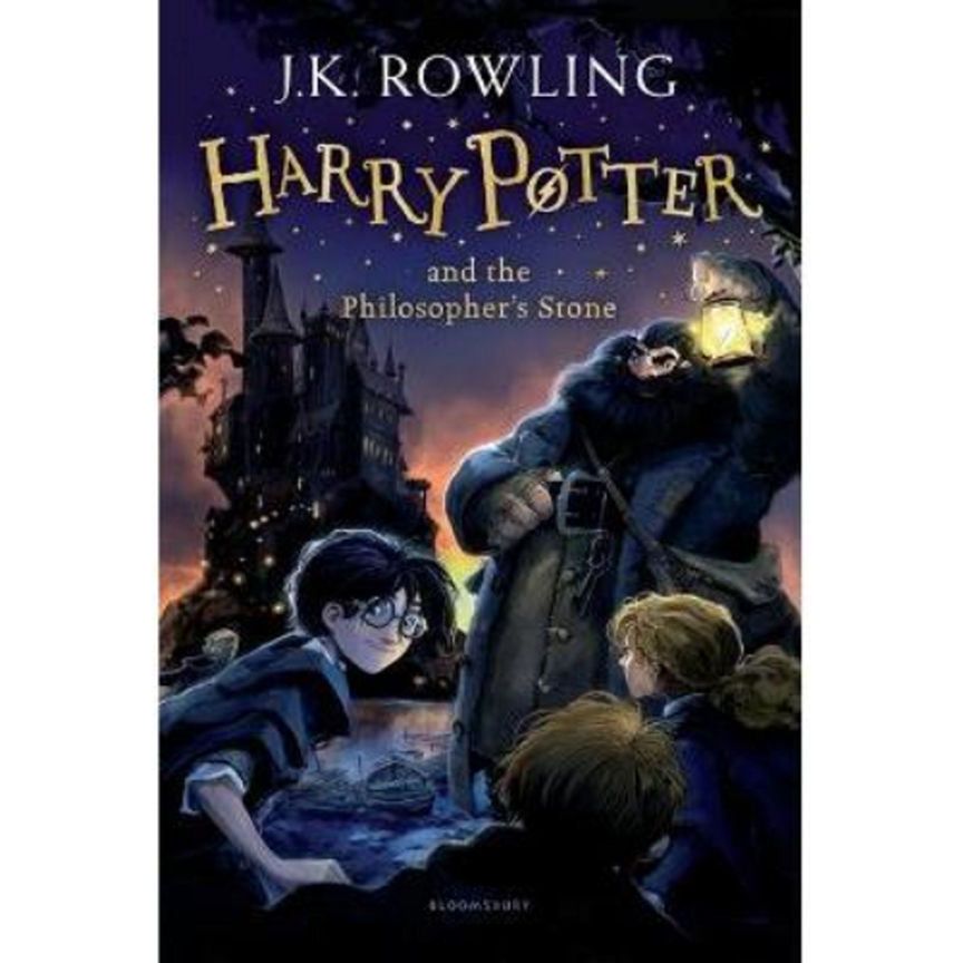 Paperback Harry Potter and the Philosopher's Stone by J.K. Rowling