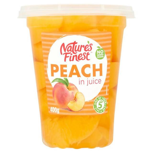 Nature's Finest Peach in Juice 400g