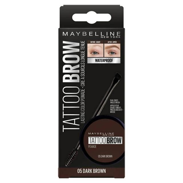 Maybelline Tattoo Brow Pomade Pot Dark Brown