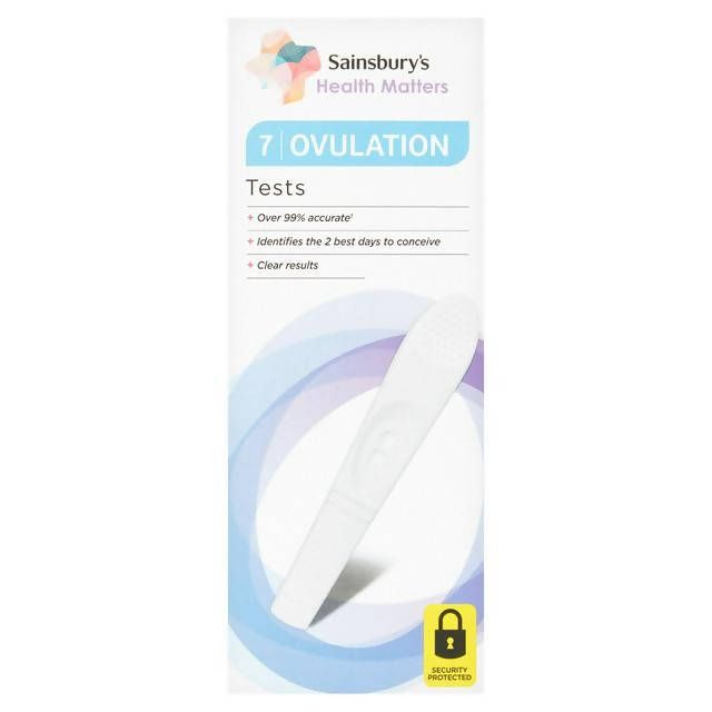 Sainsbury's Healthcare Ovulation Test x7