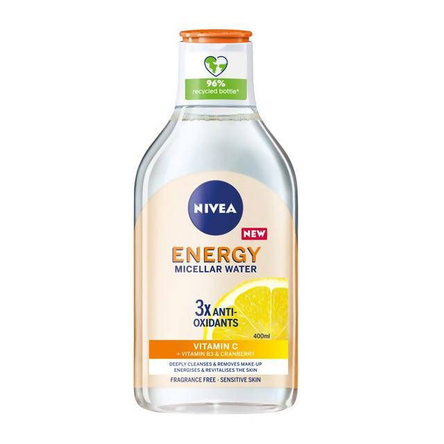 NIVEA Energising Micellar Water for All Skin Types, 400ml All Boots   