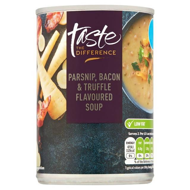 Sainsbury's Parsnip, Bacon & Truffle Soup, Taste the Difference 400g Soups Sainsburys   