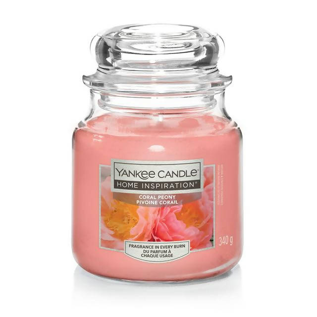 Yankee Candle Medium Jar Coral Peony